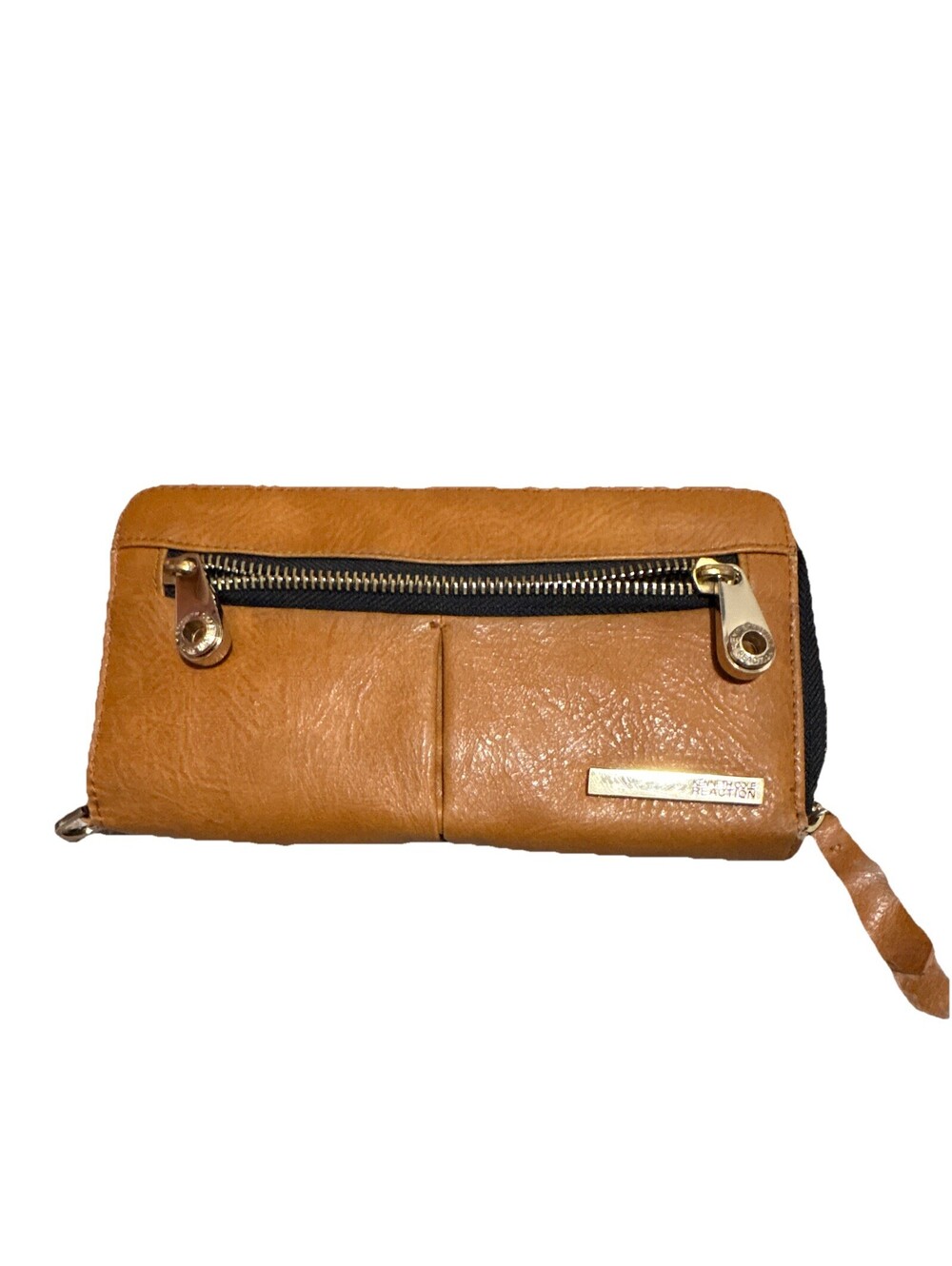 Y2K Style Snake Print Wallet Kenneth Cole Reaction Brown